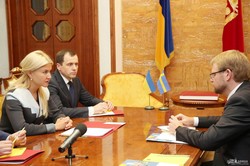 Светличная обсудила с послом Швеции перспективы сотрудничества