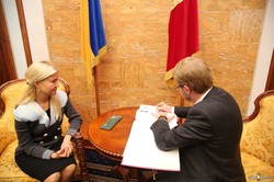 Светличная обсудила с послом Швеции перспективы сотрудничества