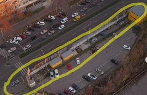 Харьковчане требуют ликвидировать незаконную парковку на проспекте Науки