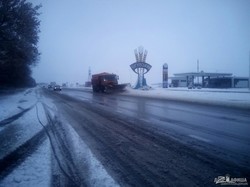 В течение суток на дорогах области работало 134 единицы спецтехники