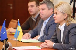Светличная провела рабочую встречу с председателем КМЕС в Украине Ланчинскасом