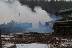 Под Харьковом прошли комплексные тактические занятия с бойцами территориальной обороны (ФОТО)
