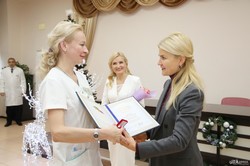 Светличная встретилась с коллективом Областной детской больницы №1