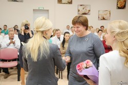 Светличная встретилась с коллективом Областной детской больницы №1