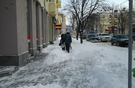 Завтра в Харькове – небольшой снег
