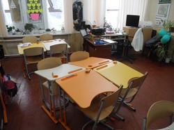 В Боровской опорной школе продолжается ремонт (ФОТО)