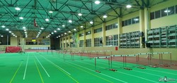 В спортивной школе «ХТЗ» завершили капитальный ремонт легкоатлетического манежа - Светличная