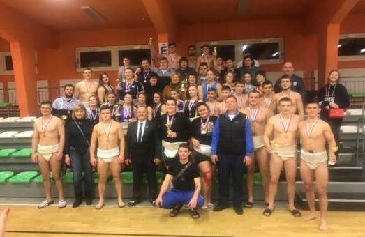 Харьковские сумоисты успешно выступили на Кубке Европы