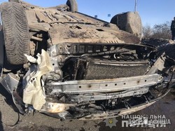 На Журавлевском мосту столкнулись две иномарки, пострадали три человека (ФОТО)