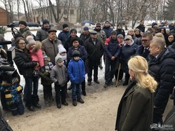 Светличная: 12 семей переселенцев получили квартиры в Красноградском районе