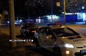 В Харькове патрульный Prius столкнулся с иномаркой