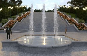 Появились фото обновленного Каскада в саду Шевченко