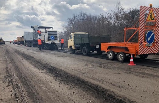 Как ремонтируют на Харьковщине дороги государственного значения
