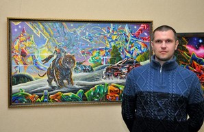 «Мистецтво Слобожанщини» приглашает на встречу с автором выставки живописи «Измерение»