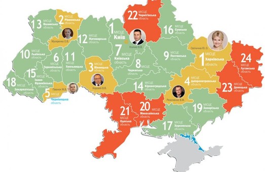 Харьковщина, под руководством Светличной, в третий раз возглавила рейтинг социально-экономического развития регионов