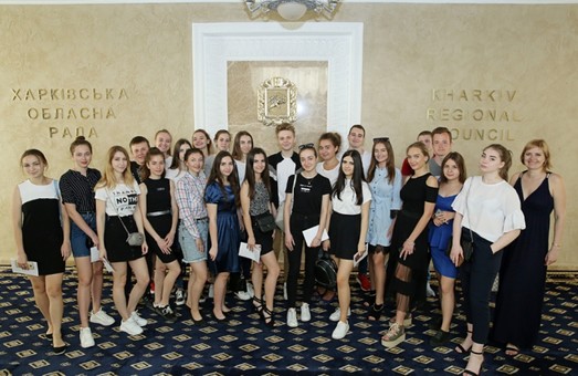 Студенты побывали на экскурсии в Харьковском областном совете