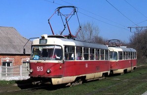 На Салтовке два трамвая временно изменят маршруты движения