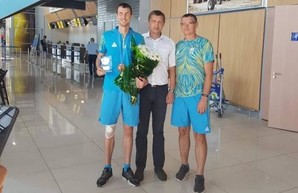 В Харькове встретили бронзового призера Европейских игр в легкой атлетике