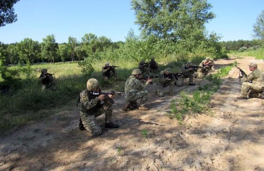 На Харьковщине бойцы подразделений теробороны успешно отразили нападение условного противника