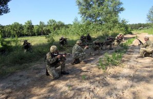 На Харьковщине бойцы подразделений теробороны успешно отразили нападение условного противника