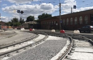 Завершается реконструкция перекрестков на улице Гольдберговской