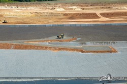На Дергачевском полигоне ТБО строится мусороперерабатывающий комплекс (ФОТО)