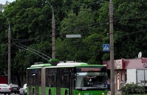 Некоторые харьковские троллейбусы временно меняют маршруты