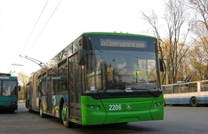 Троллейбус без двери возил харьковчан (ВИДЕО)