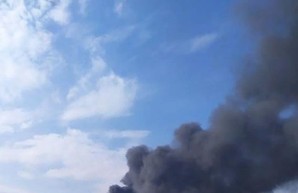 Дым на несколько километров. Под Харьковом вспыхнул крупный пожар (ФОТО, ВИДЕО)