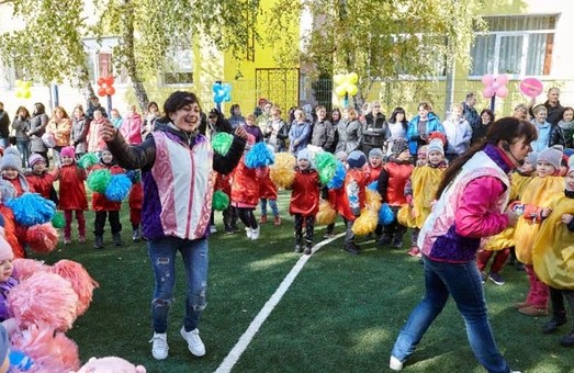 Харьков пополнился еще одним детским стадионом