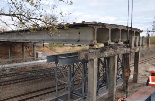 Как продвигается ремонт рухнувшего моста на окружной (ФОТО)