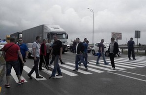 Под Харьковом намечается забастовка на трассе