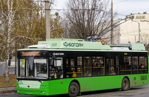 Два харьковских троллейбуса меняют маршруты