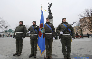 В Харькове нацгвардейцы присягнули на верность украинскому народу (ФОТО)