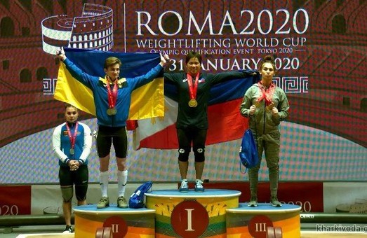 Харьковские тяжелоатлеты завоевали «золото» и «серебро» в Риме