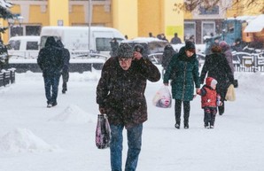 Завтра в Харькове плюсовая температура и снег