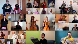 #StayAtHome: Оркестр из Харькова дистанционно записал позитивный видеоклип в поддержку всех в самоизоляции