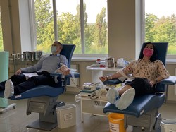 Глава ХОГА и нардепы присоединились к мероприятиям по случаю Международного дня донора крови