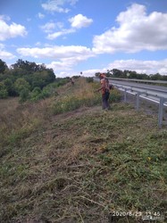 На дорогах Харьковщины продолжается ямочный ремонт: отчет САД за неделю (ФОТО)