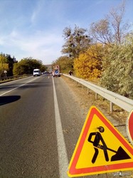 На дорогах Харьковщины продолжается ямочный ремонт: отчет САД за неделю (ФОТО)