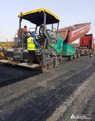 На Харьковщине продолжается ремонт дороги Изюм - Барвенково (ФОТО)