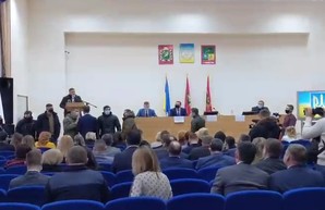 «Нацкорпус» посетил сессию Харьковского райсовета (ВИДЕО)