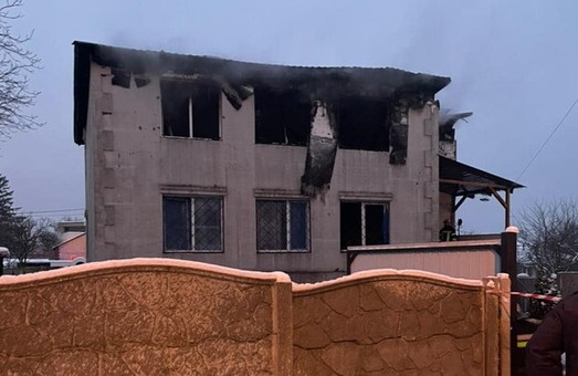 Пожар в Харькове: дом не существует на плане города, но про него снимали рекламные ролики