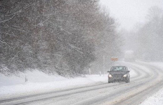 Сильный снегопад оставил более 358 населенных пунктов Украины без электричества
