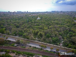 В Одессе показали с высоты старейшее кладбище, на котором покоятся полмиллиона человек