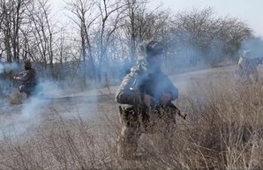 Украинские военные искали диверсантов возле Крыма (Видео)