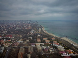 В Одессе показали с высоты массовую застройку курортного побережья (ВИДЕО)