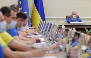 Министры пришли на заседание Кабмина в форме украинской сборной