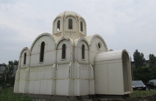 В Херсоне строят необычную церковь