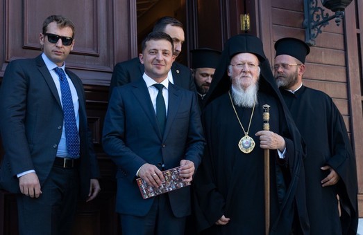 Офис президента готовится к визиту патриарха Варфоломея